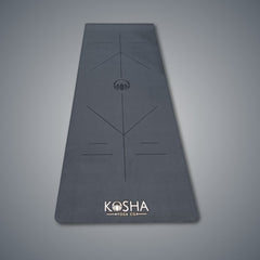 Kosha Yoga Charcoal PUre Align Yoga Mat