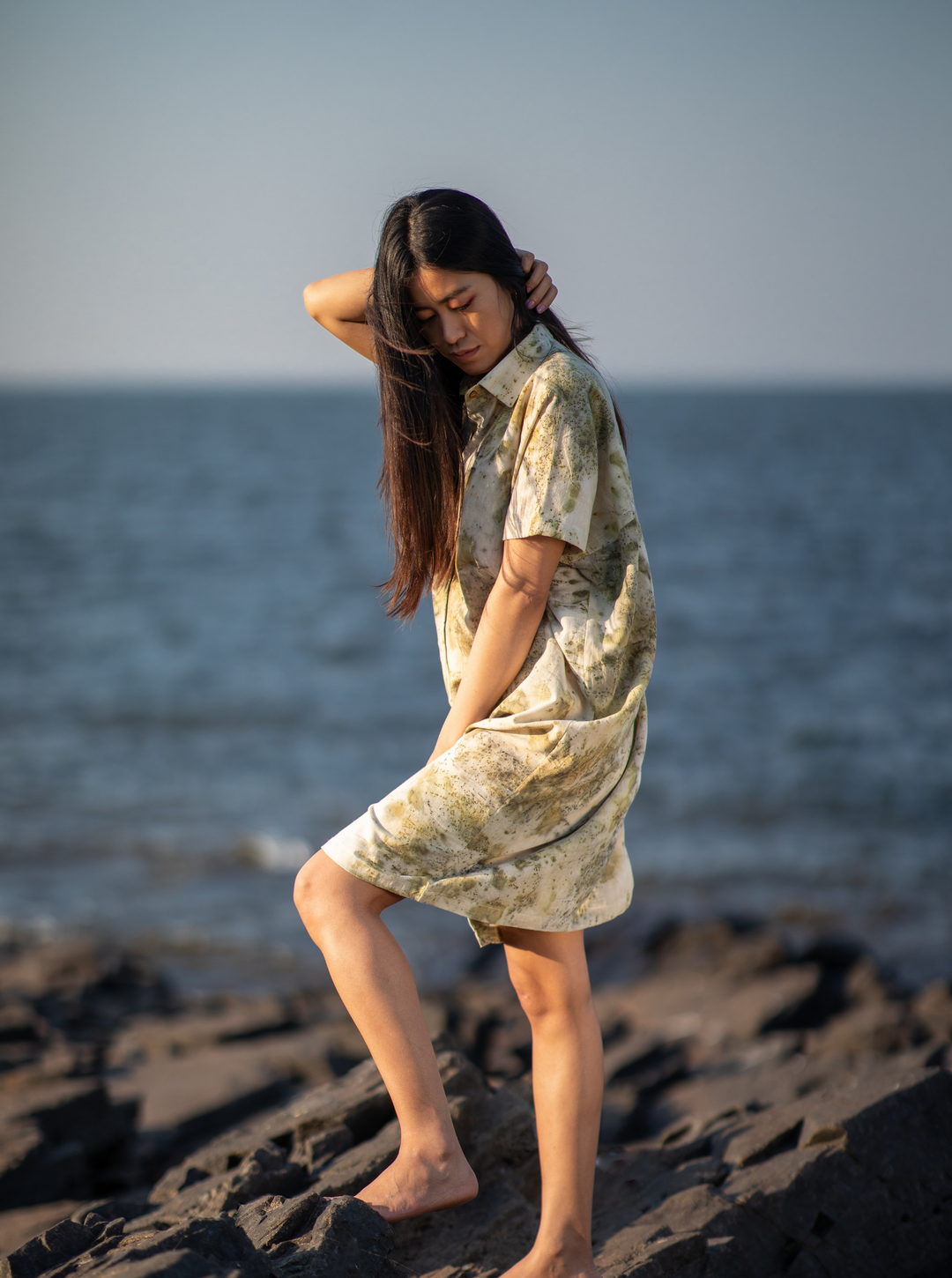 Unborn Studio Lost in forest- Shirt dress