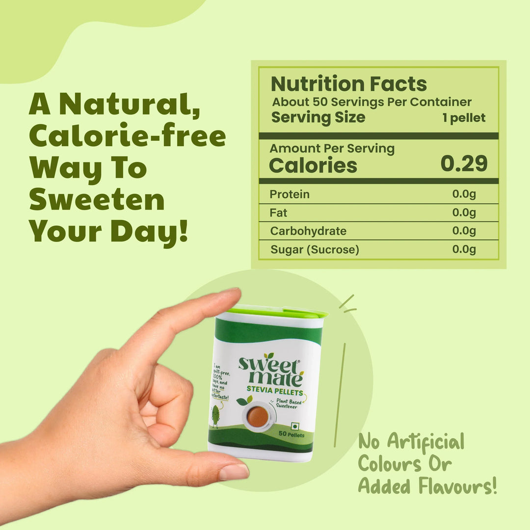 Sweetmate Stevia Sugar Free Natural Tablets (50 tablets)