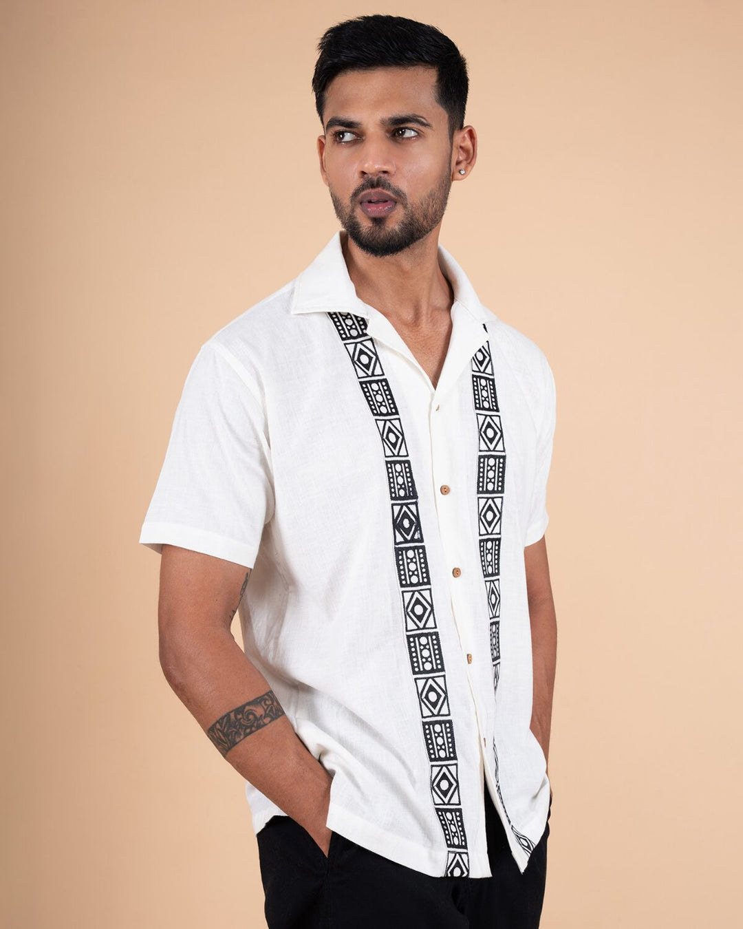 GeoCraft Embroidered Shirt