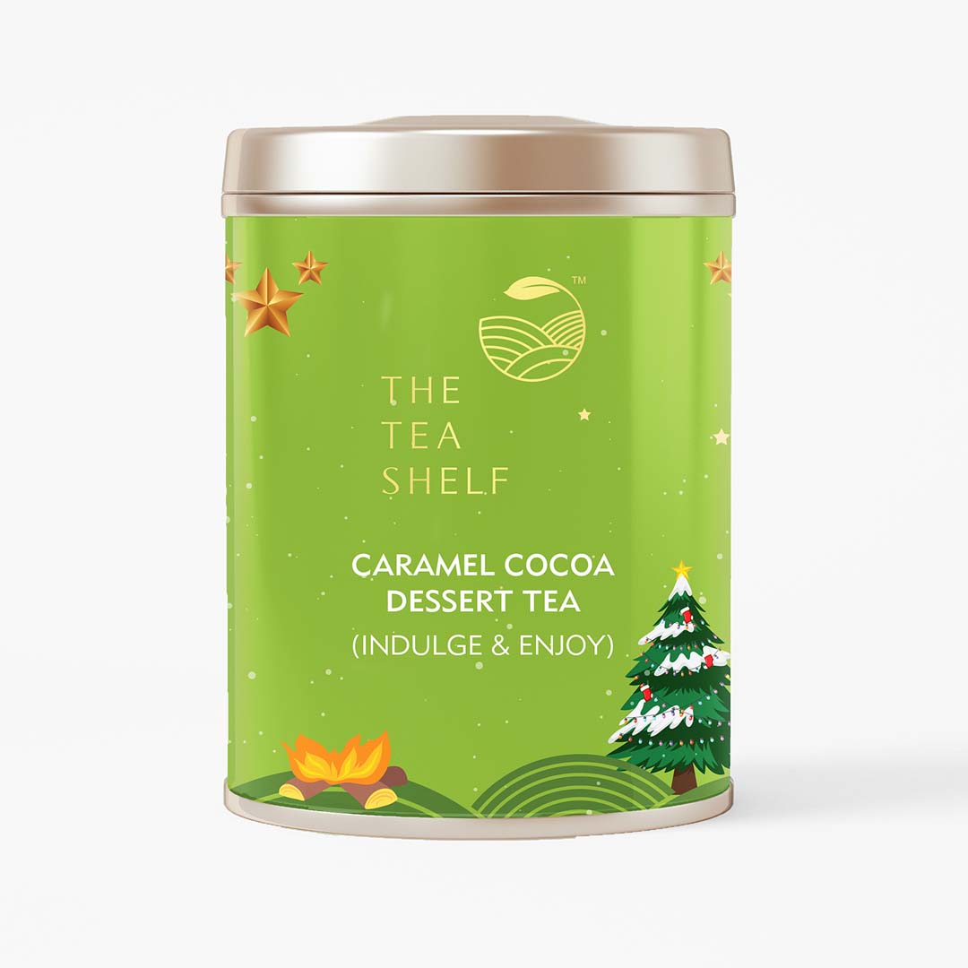 The Tea Shelf Caramel Cocoa Dessert Tea 50gms