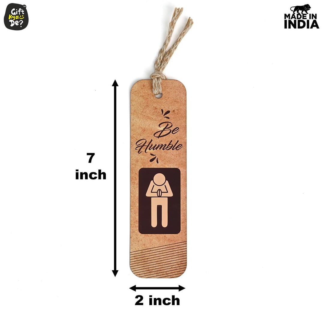 Gift Kya De Bookmarks Set of 10 Motivational Quotes | Bookmarks Aesthetic with Hard Paperback | Handmade Tassel Dori (Eco-Friendly 10pc)