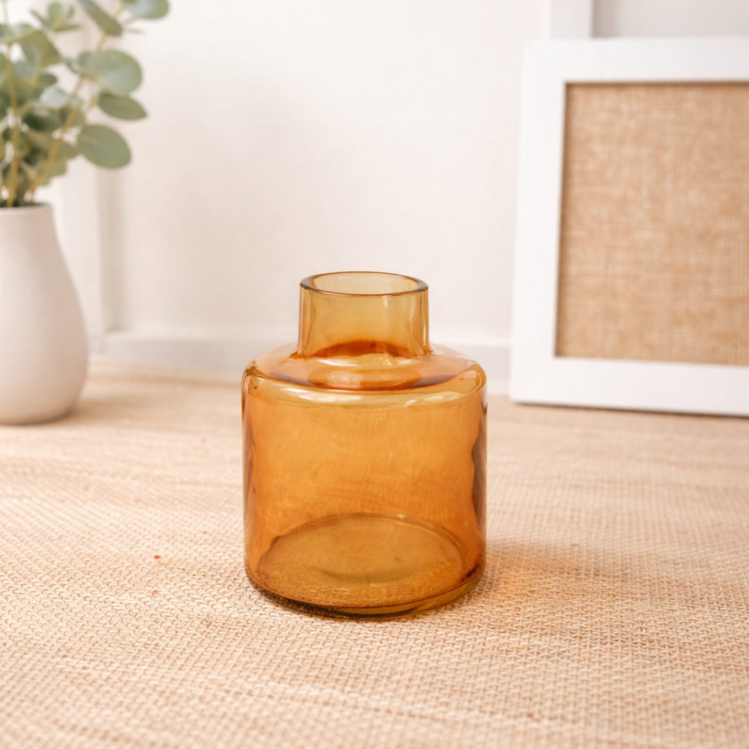 Earth Essence Vase with Dried Flowers | Elegant Home Décor
