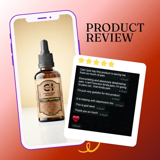 CannazoIndia ELEVATE + Drops (Vijaya Ambrosia) – CBD+THC Formula