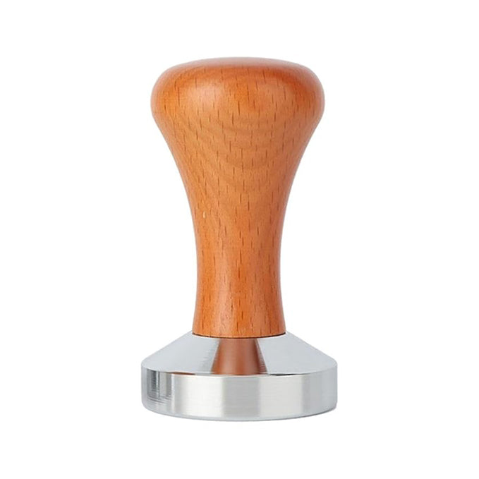 The Bean Co Roasters Home Barista Kit – 58mm Coffee Tamper-Wooden Handle, Coffee Needle Distributer, Dosing Ring, Portafilter Cleaning Brush & Silicone Tamper Mat-21×15cm Espresso Machine Accessories