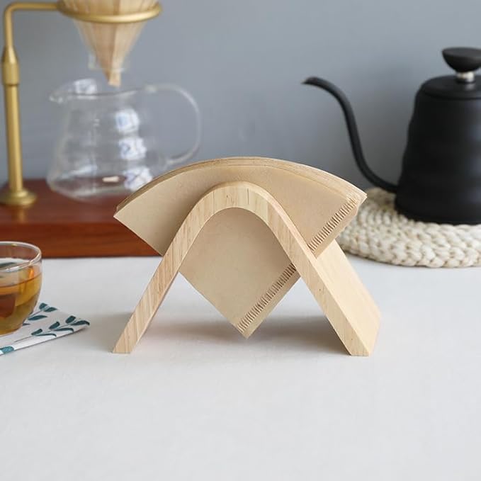 The Bean Co Roasters V60 Paper Coffee Filters | Pour Over Coffee Filter | Unbleached Paper