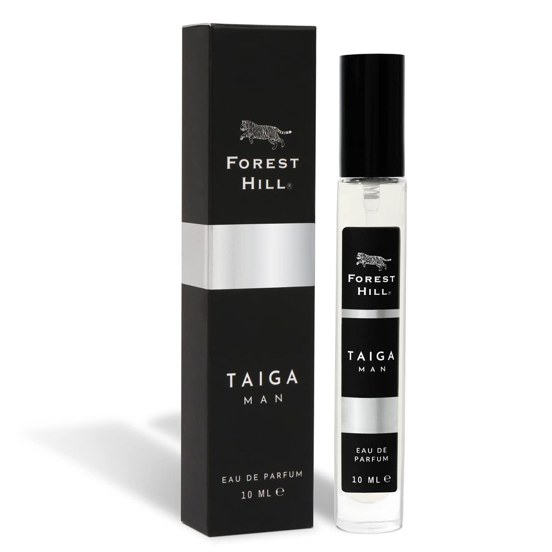 Forest Hill Pack of 2 Men Perfume, Taiga & Red Wood, 10ml Each