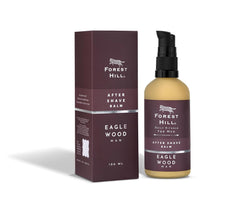 Forest Hill Pre & Post Shave Combo Set For Men, Pre Shave Oil 50ml, Eaglewood Alcohol Free After Shave Balm 100ml