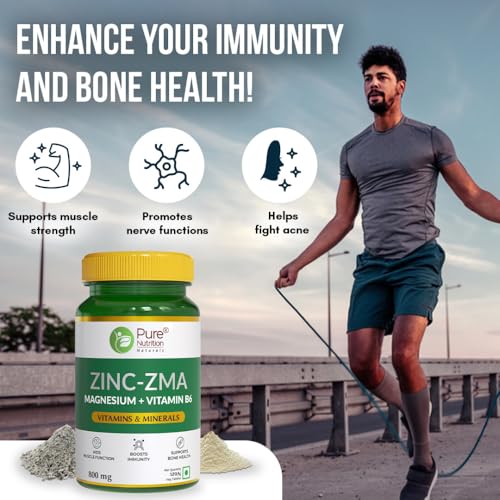 Pure Nutrition Zinc-ZMA | Boost Immunity & Support Muscle Strength