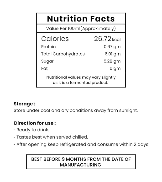 Toyo Kombucha Cranberry Low Sugar - Pack of 6