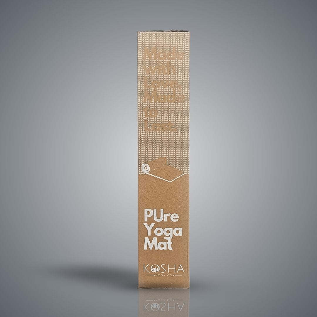 Kosha Yoga Charcoal PUre Align Yoga Mat