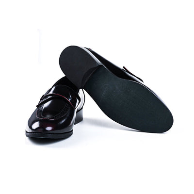 Drezzire Classic Patent Slip-Ons - Cherry