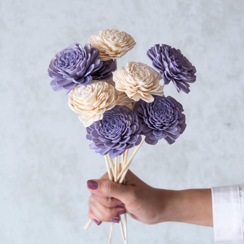 Rosettes de Couleur – Multicolour Cabbage Sola Flowers