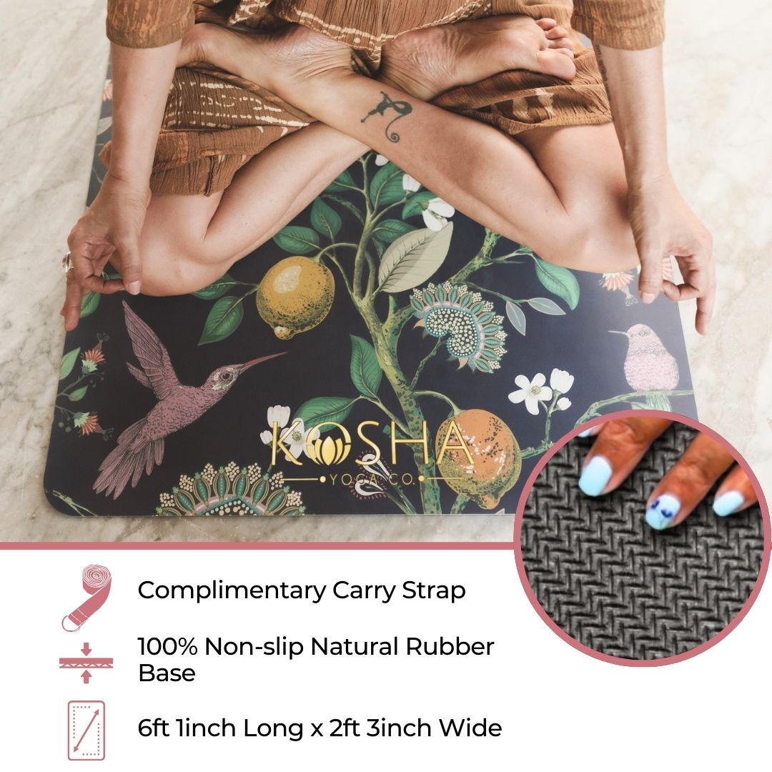 Kosha Yoga Sanctuary by Night PUre Couture Yoga Mat