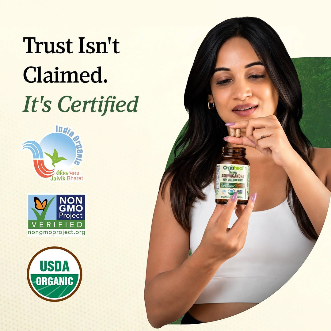 Organic Ashwagandha with Valerian Root