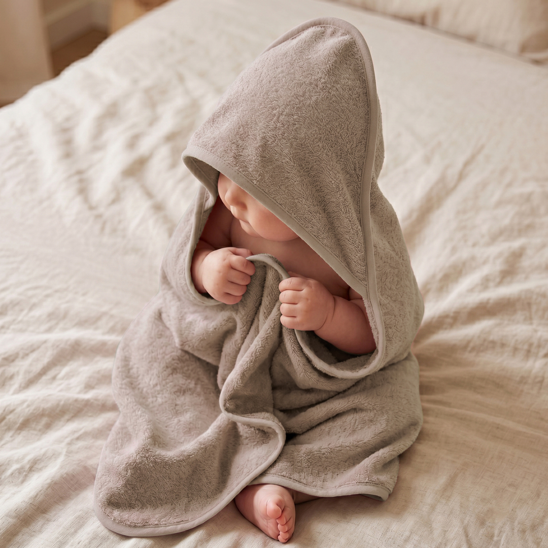 Country Village Baby Hooded towel