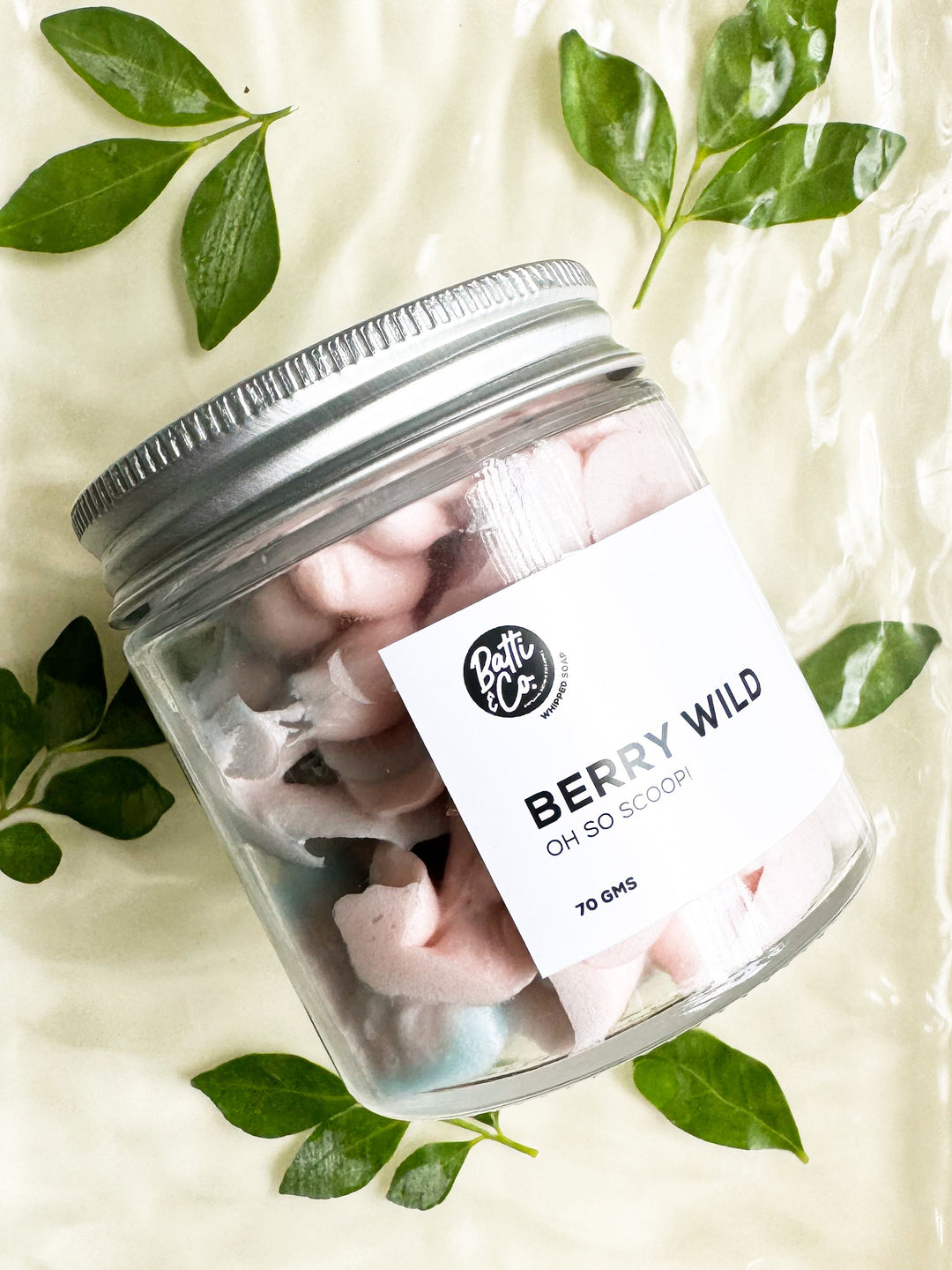 Batti & Co. Berry Wild Whipped Soap 70g