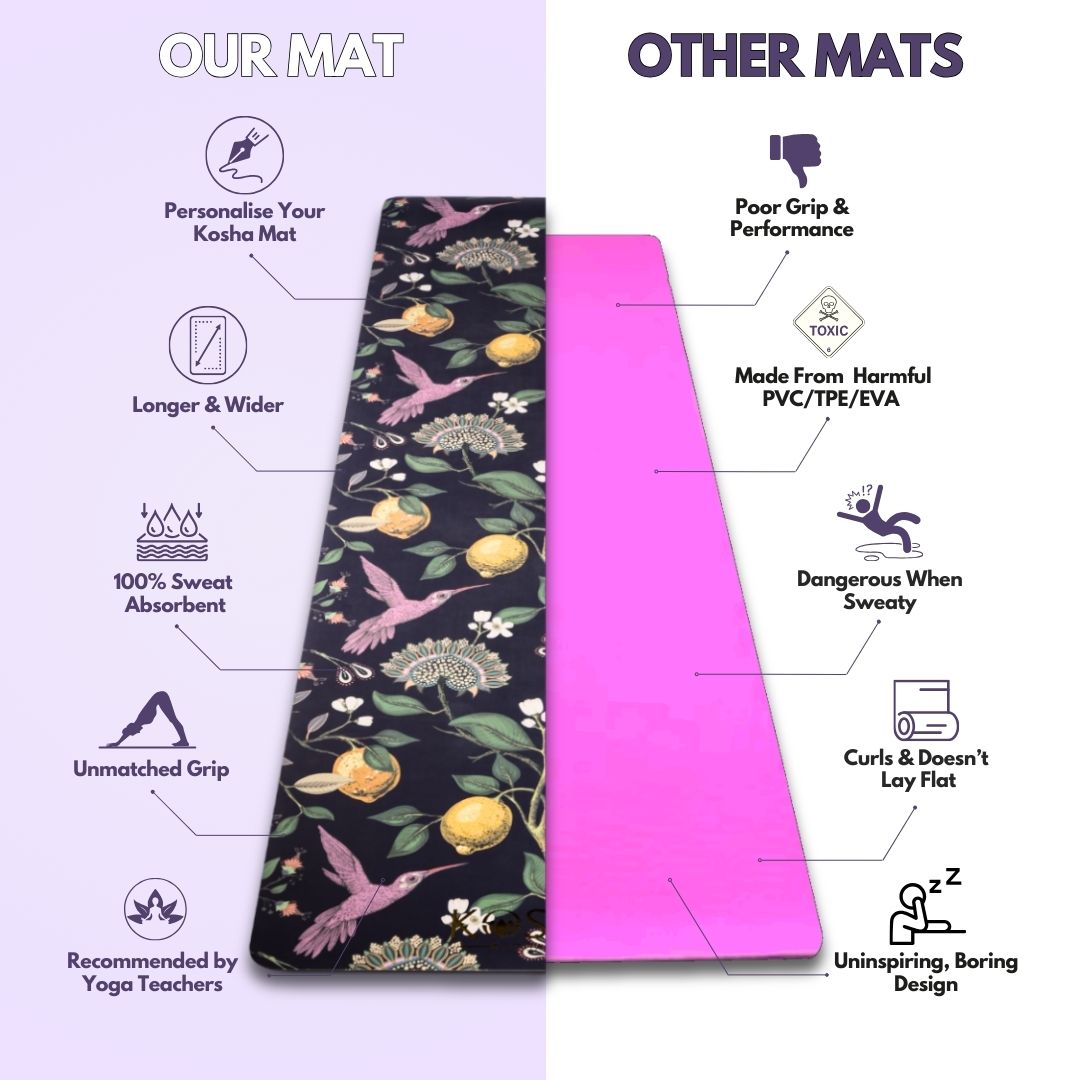 Kosha Yoga Sanctuary by Night PUre Couture Yoga Mat