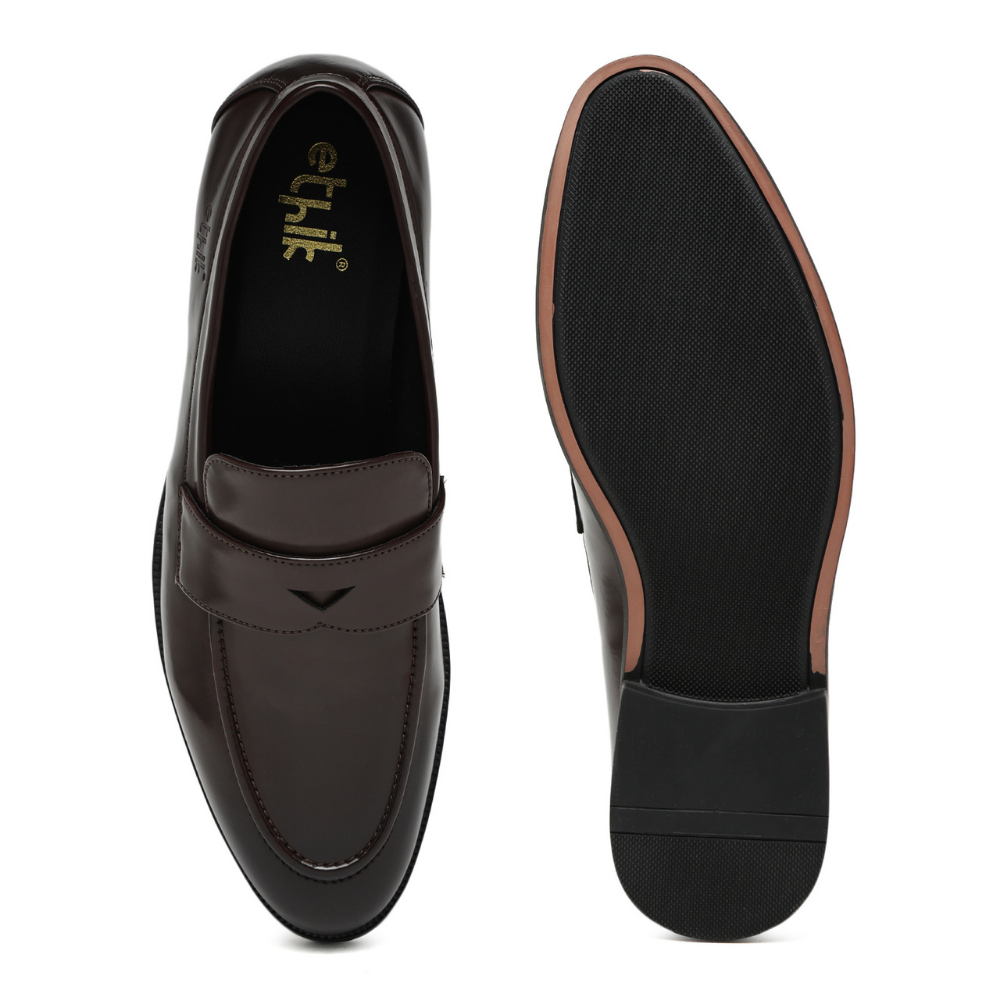 Simplicist Brown  Penny Loafers