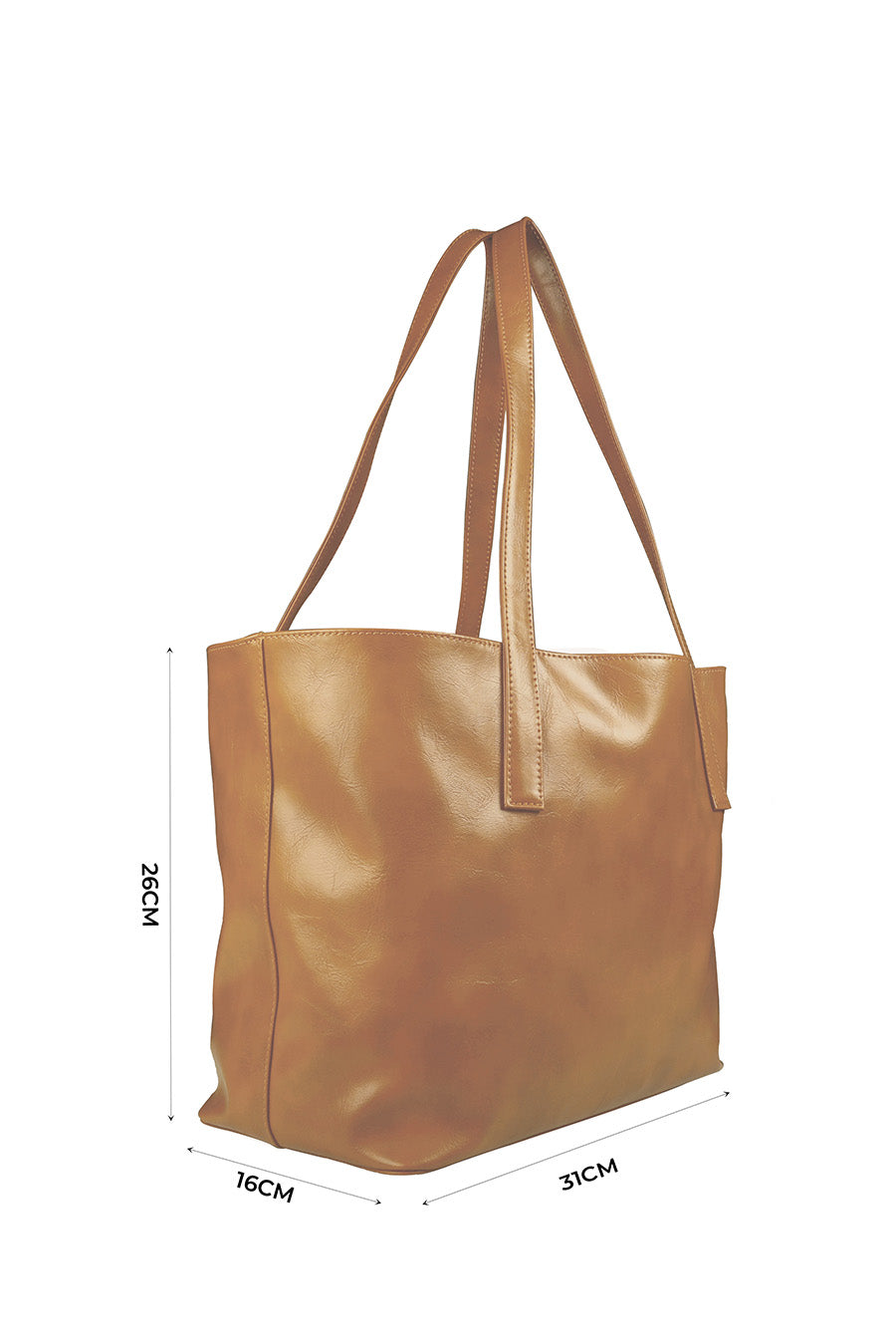 Everyday Tote Bag Vegan Leather