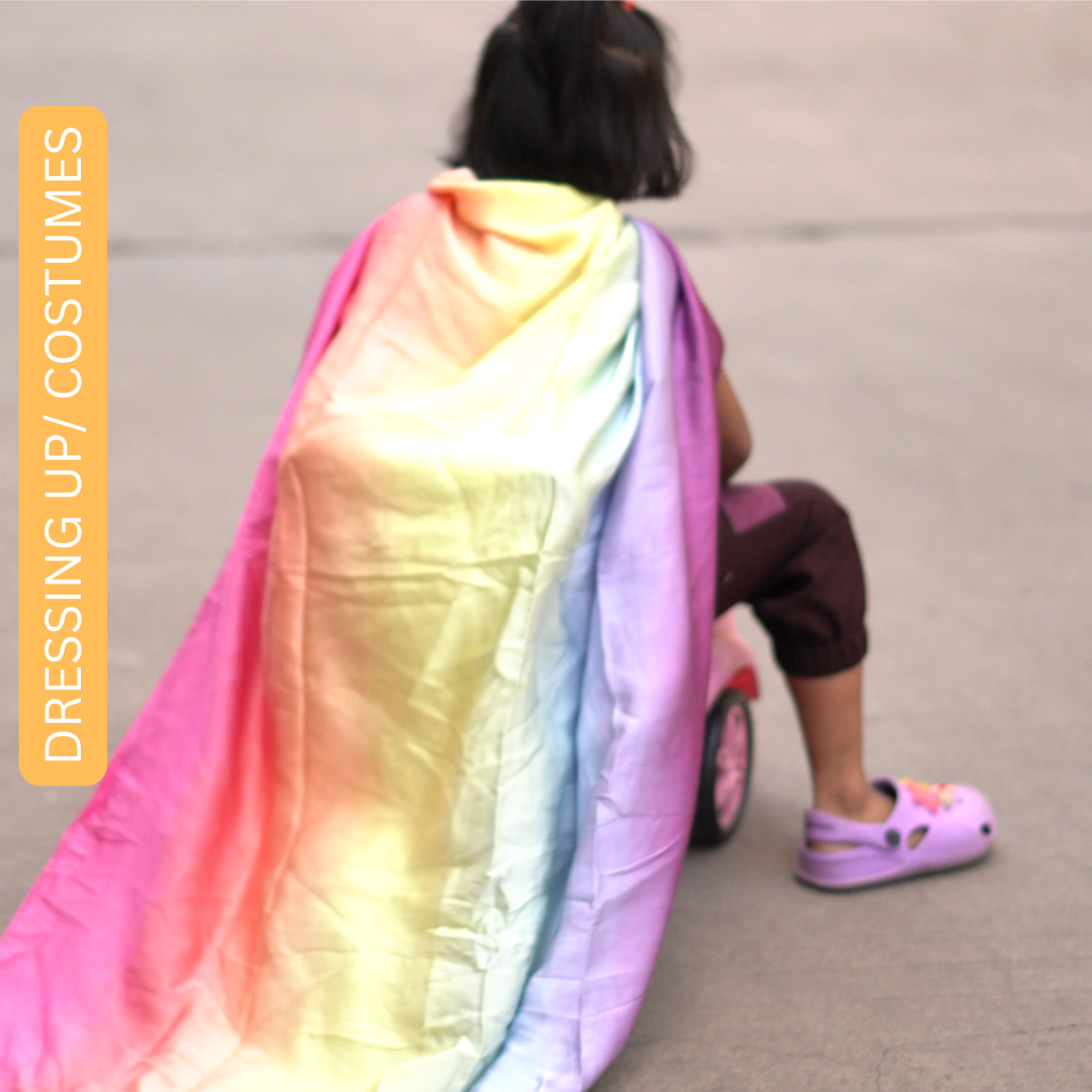 Semi-Giant and Giant Rainbow Playsilk | Waldorf Playsilk