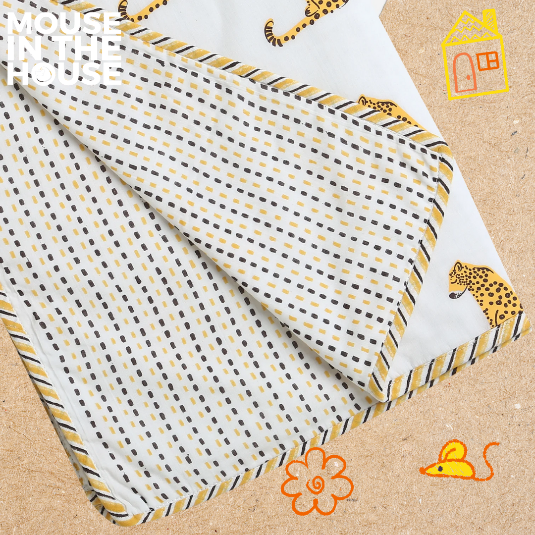 Mouse In The House Spotty Leopard - Blanket