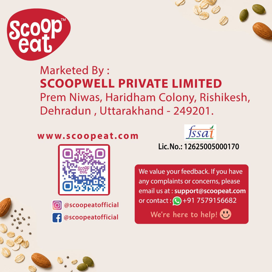 Scoopeat Assorted Oats pack of 2 -  26g Super High Protein Strawberry Oats