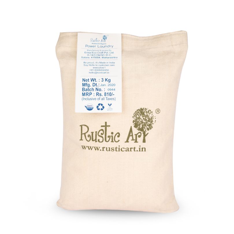 Rustic Art Biodegradable Power Laundry (3 kg)