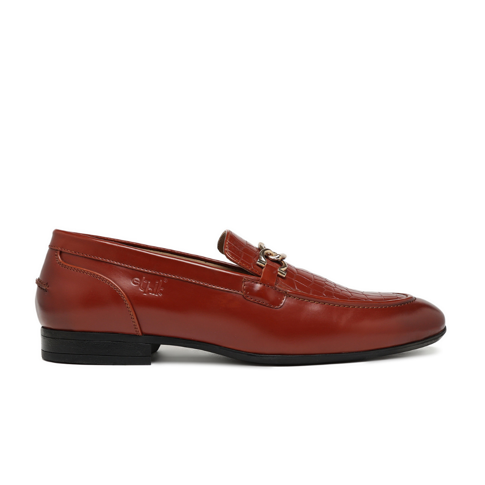 Aristocrat Tan  Horsebit Loafers