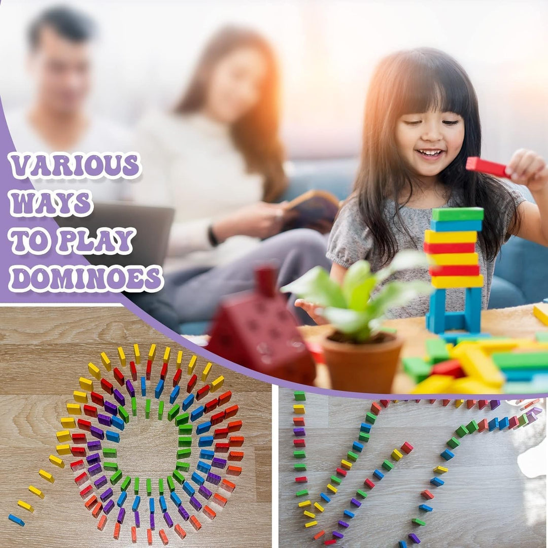 Wudly Wooden Wooden Dominos 120 pcs