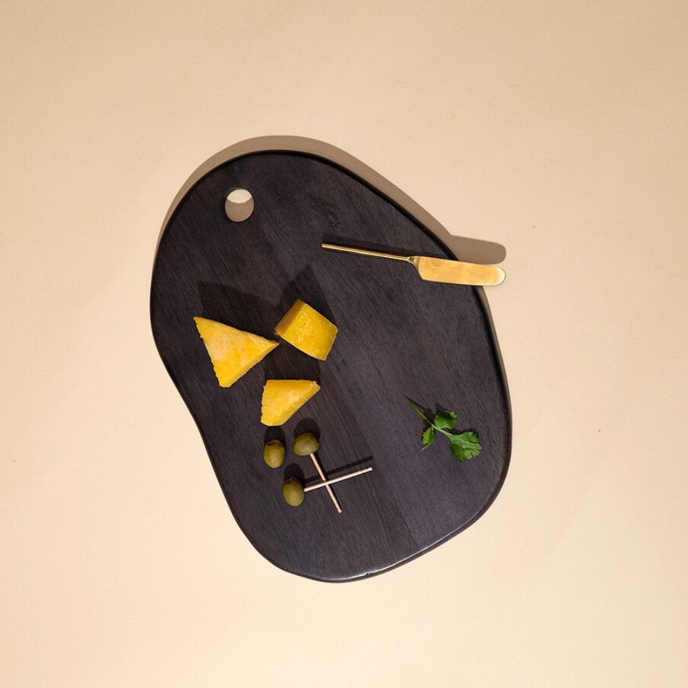 Muun Home Black Wash Organic Platter