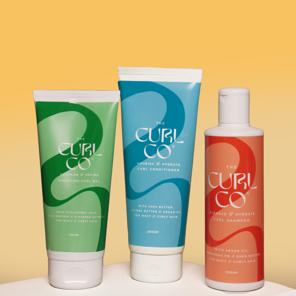 The Curl Gel Routine combo for Wavy & Curly Hair