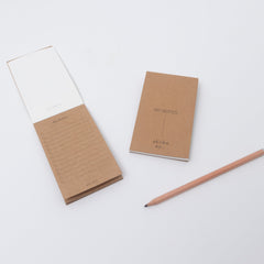 Akiiko Mini notepad - 'my notes list' (pack of 5)