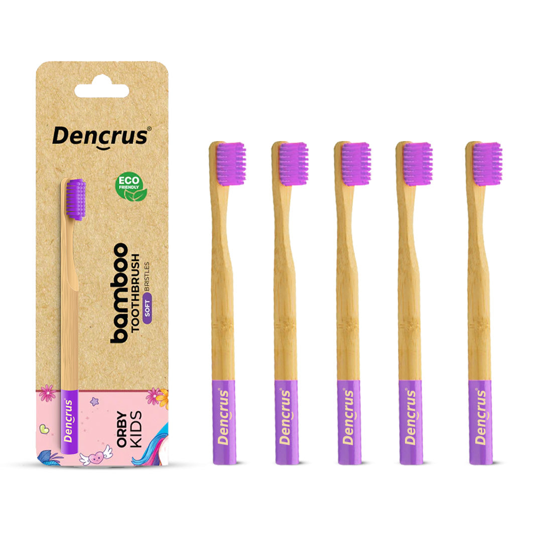 Dencrus Orby Kids Bamboo Toothbrush