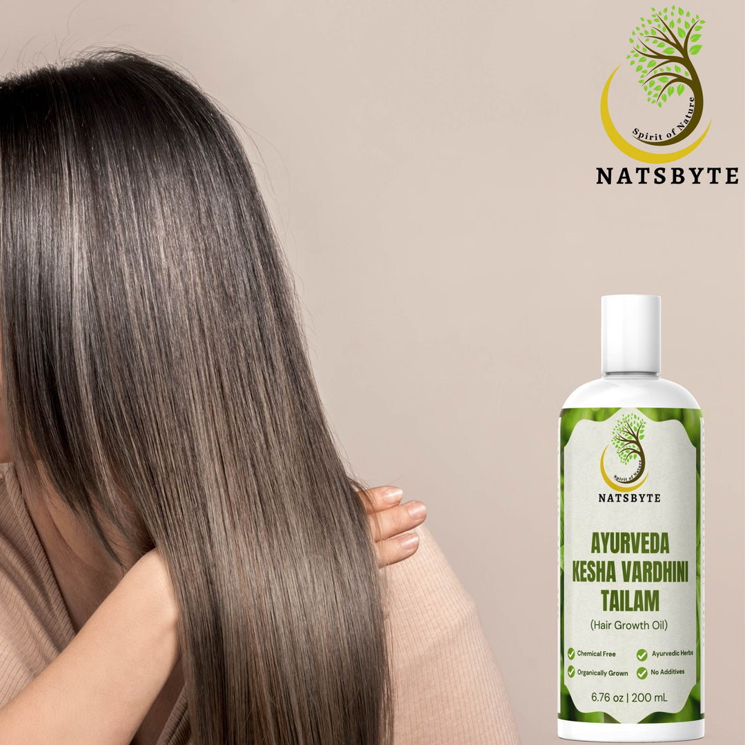 Natsbyte Ayurveda Keshvridhi Tailam (Hair Oil), Hair Regrowth 200 ml