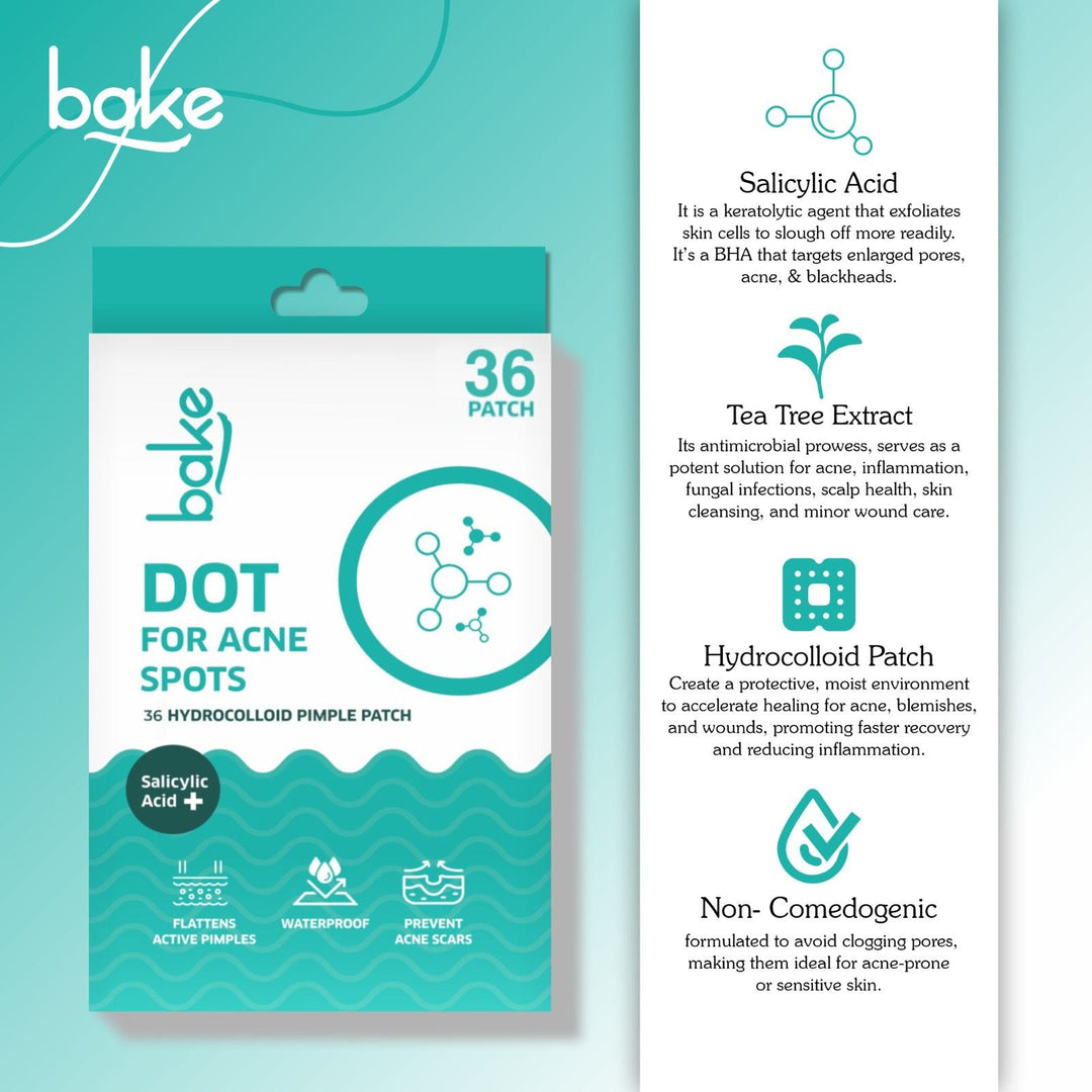 2% Salicylic Acid Dots for Acne Spots - 72 Dots