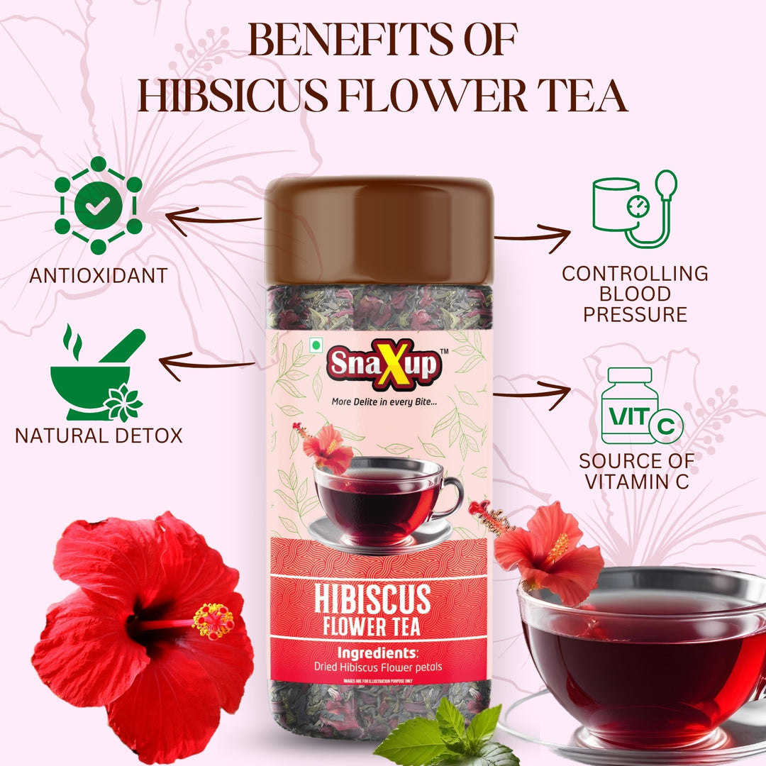 Snaxup Hibiscus Flower Tea