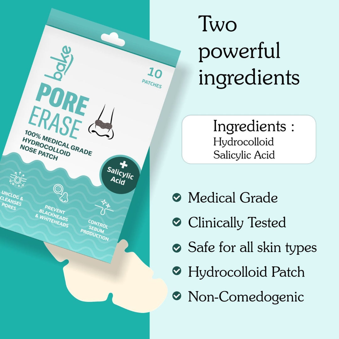 2% Salicylic Acid Pore Erase Nose Strips