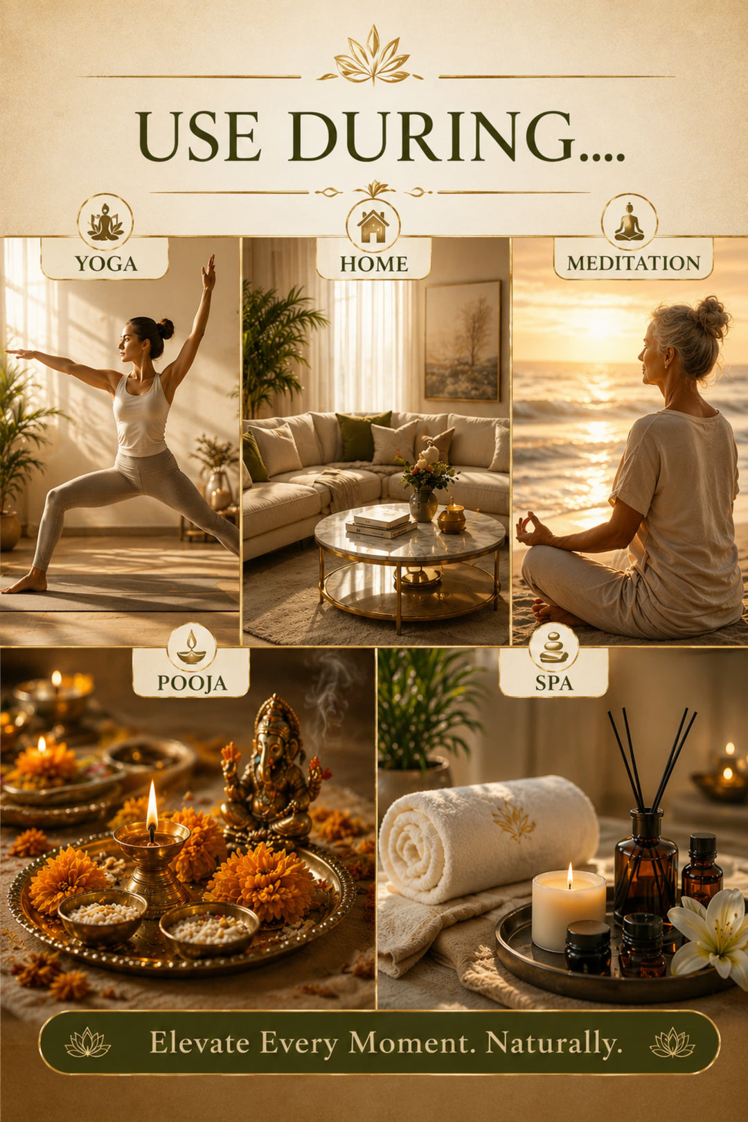 Saakya Five Elements Incense Collection | Clove, Juniper, Oud, Pine & Sandalwood | Pack of 5