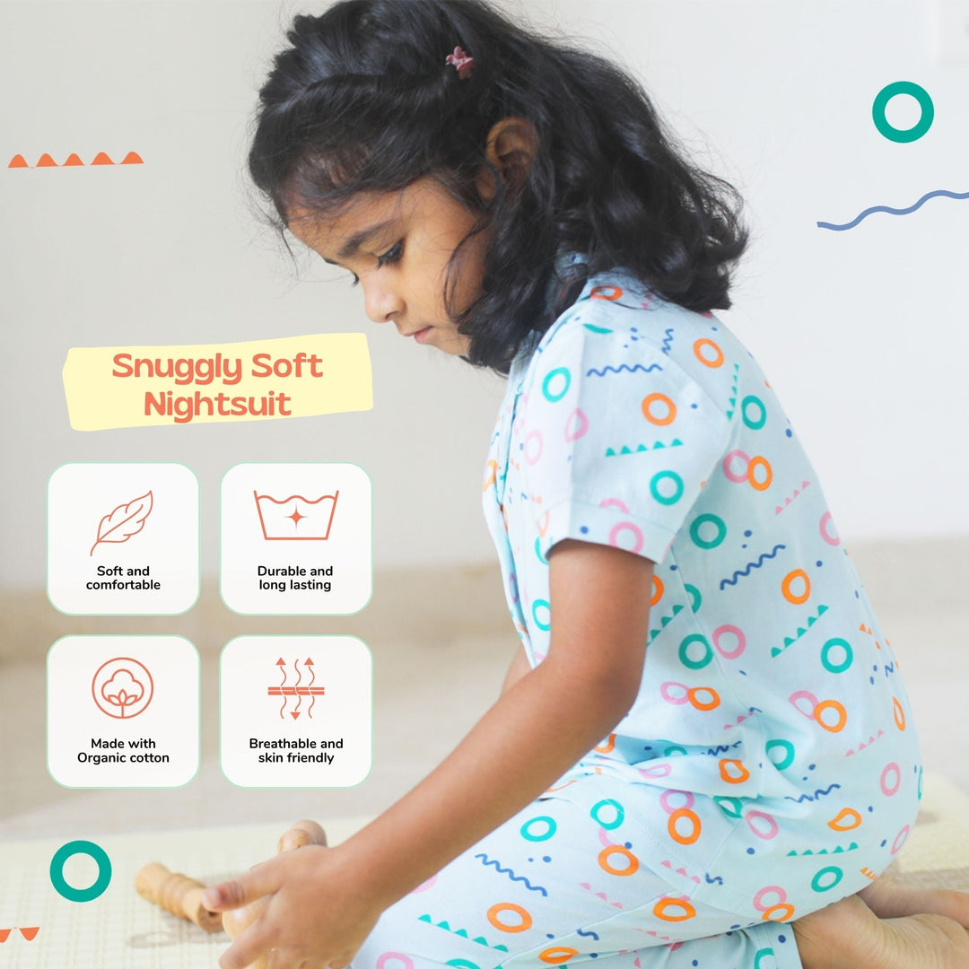 Ola! Otter Half Sleeve Nightsuit