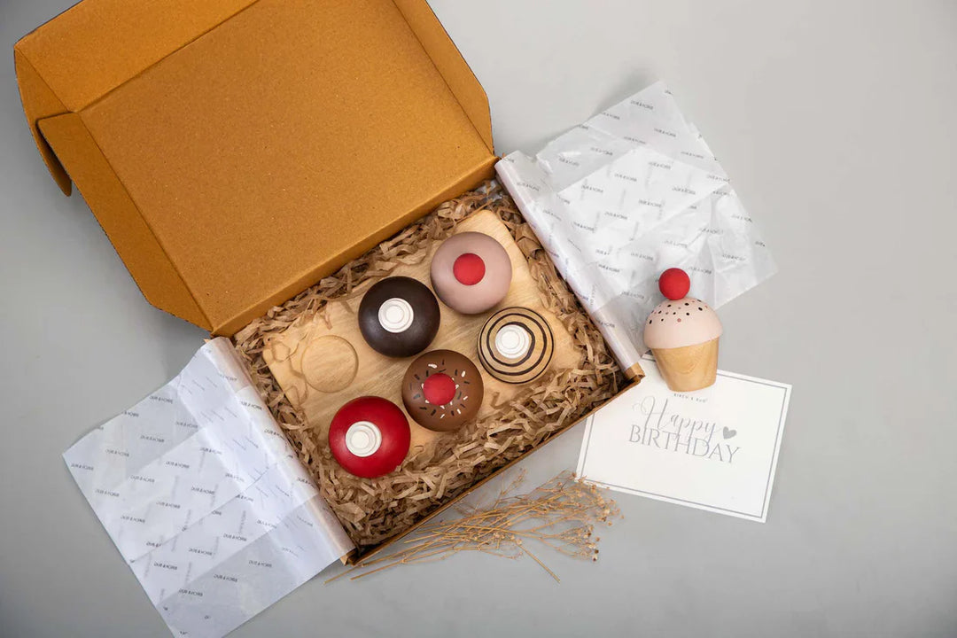BIRCH & BUG Cupcake PlaySet