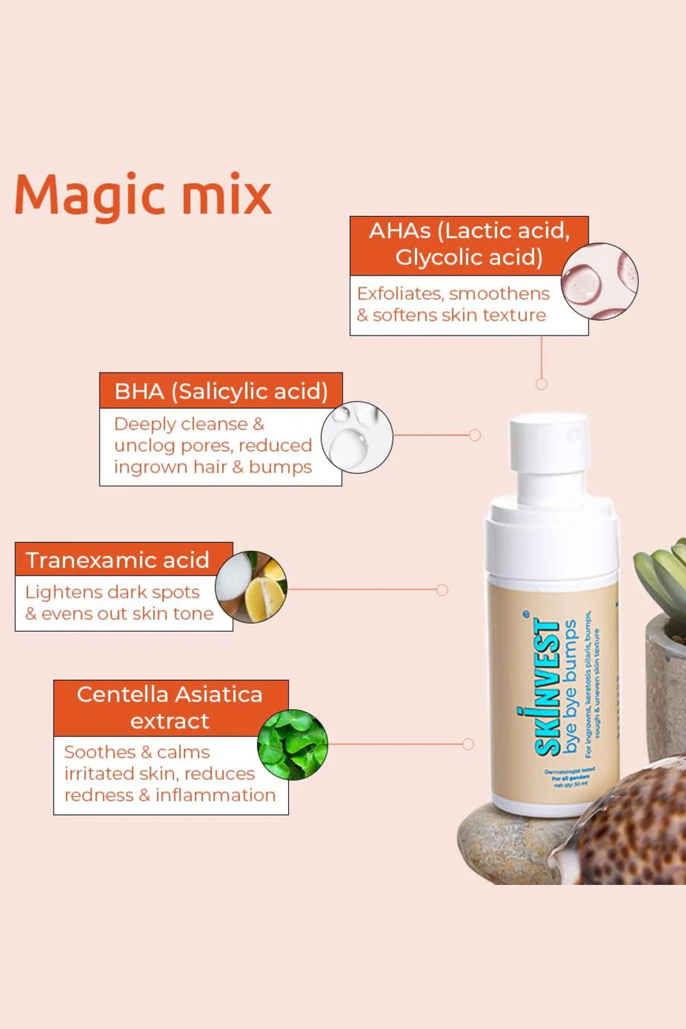 Skinvest Smoothie In-Shower Body Conditioner 150ml + Bye Bye Bumps Exfoliating Mist 50ml