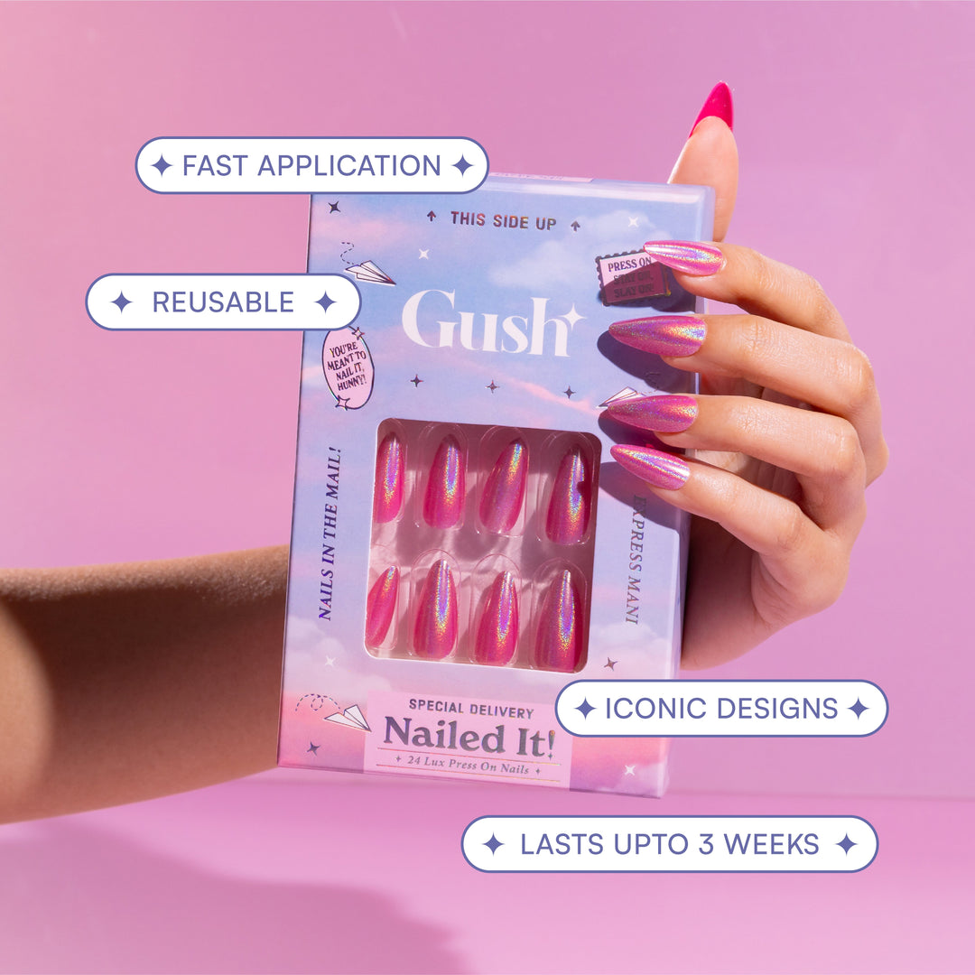 Beige Dream | Short Coffin, Press on Nails