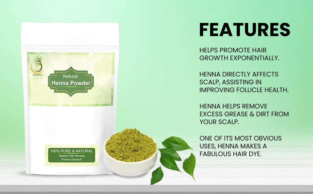 Natsbyte Rajasthani Mehndi Powder - 250 g