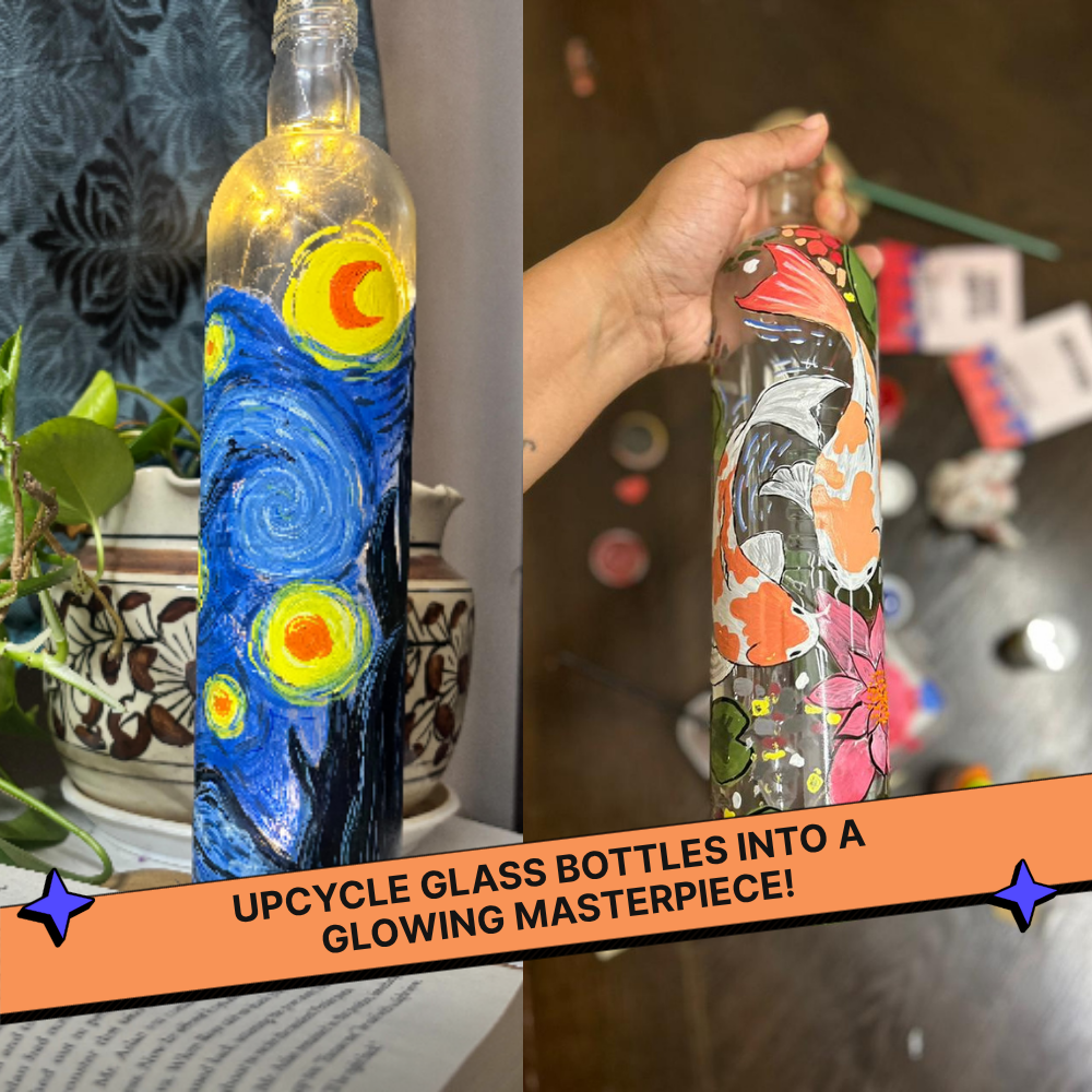 DIY Light Bottle Painting Kit