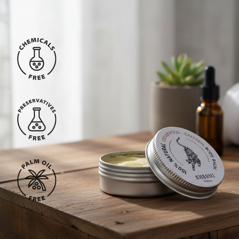 100% Natural Cedarwood - Daffodil Body Balm
