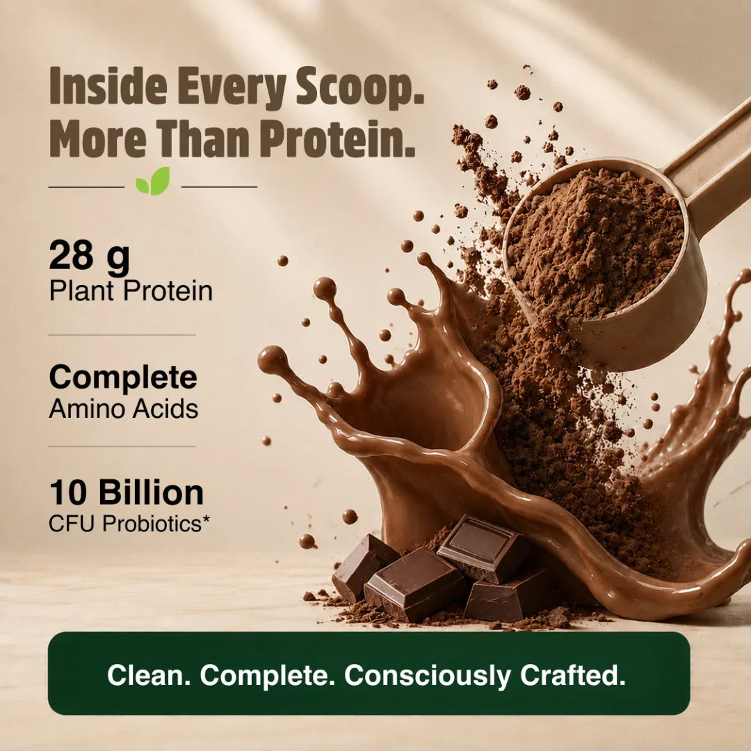 Organic Plant Based Protein Powder Chocolate