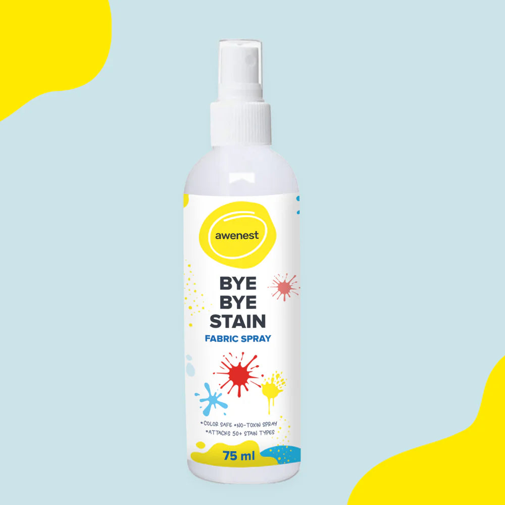 Instant Food Stain Remover Fabric Spray - awenest Bye Bye Food Stain, works on 50+ Food and Blood Stains on-the-go for combos