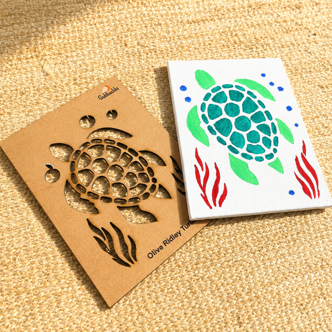 Gubbachhi Stencil Magic Sea Animals
