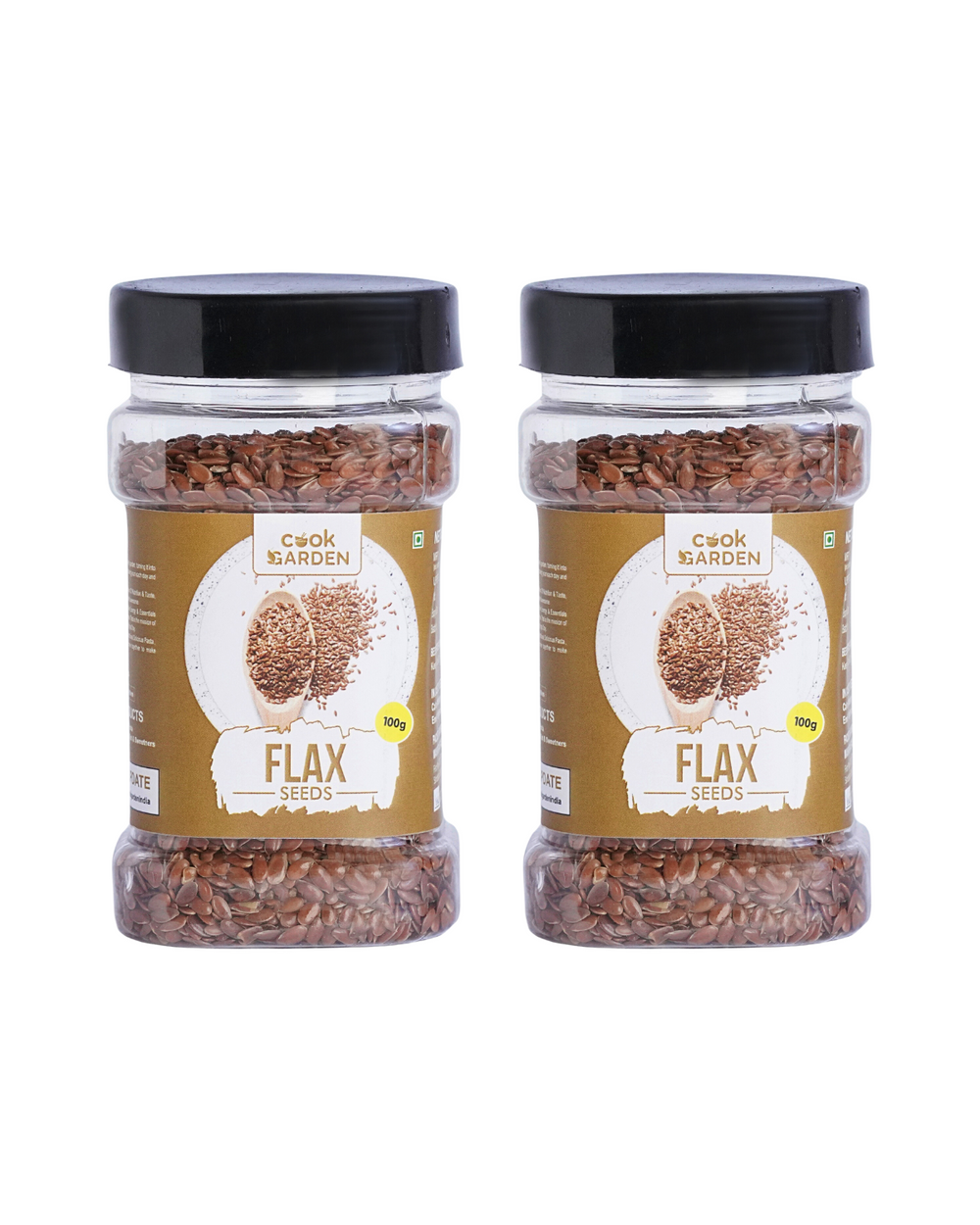 CookGarden Premium Flax Seeds 200gm (100g x 2)